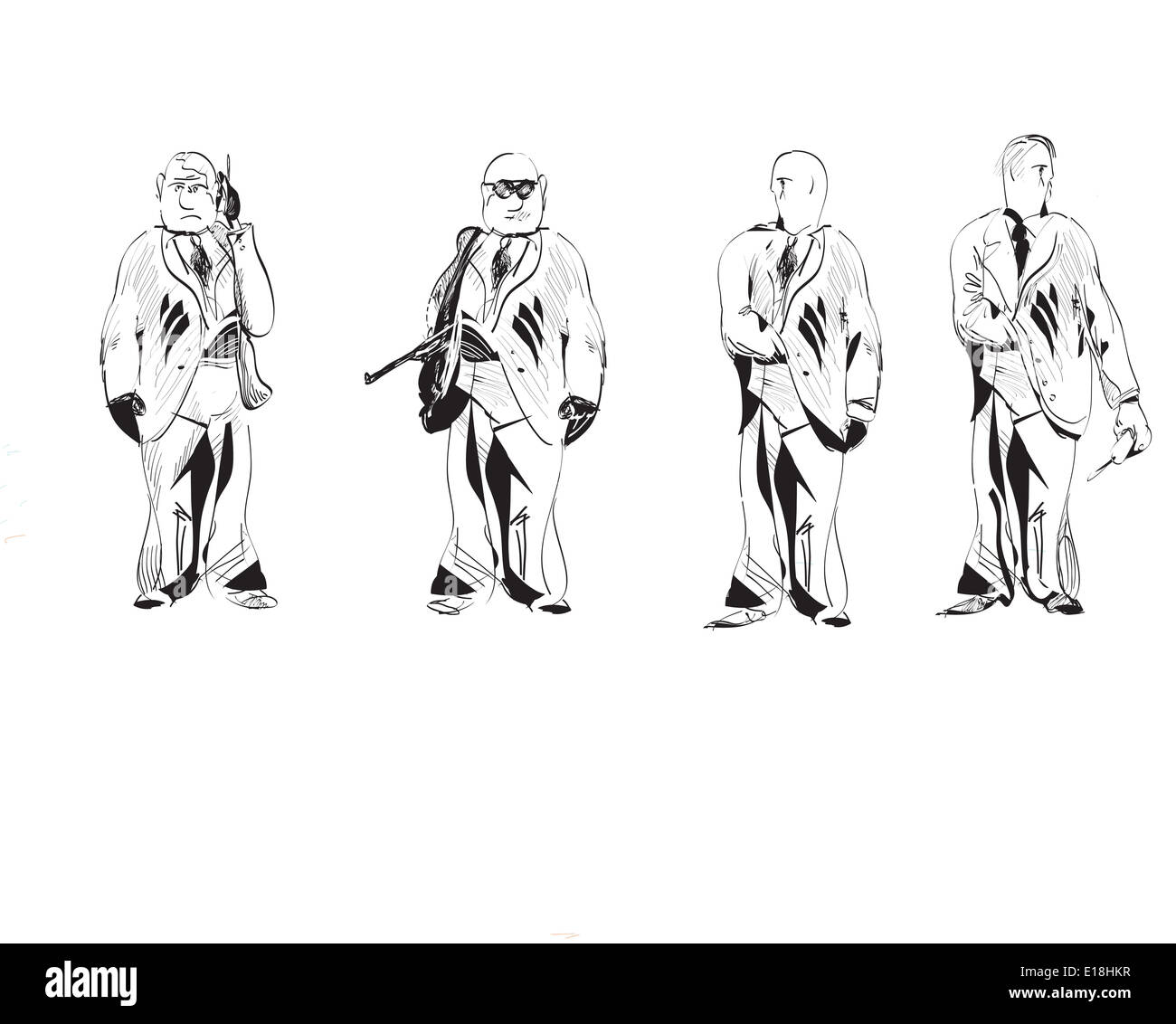 Sicherheit Jungs Abbildung Stockfoto