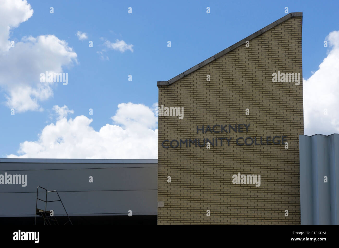Hackney Community College in East London. Stockfoto