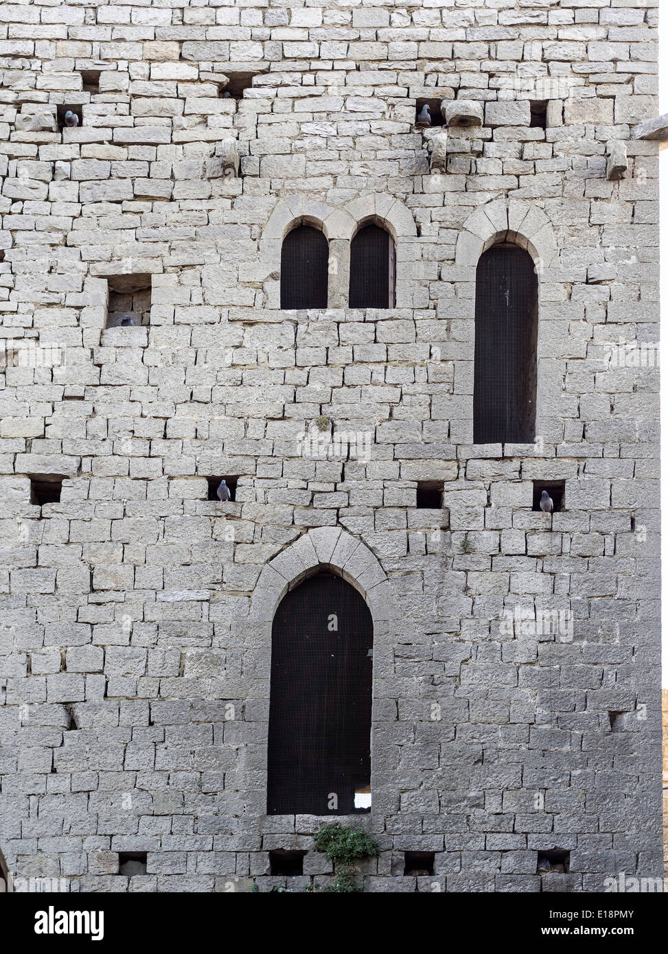 Blick von der alten Stadt von Agello di Magione, Umbrien, Italien Stockfoto
