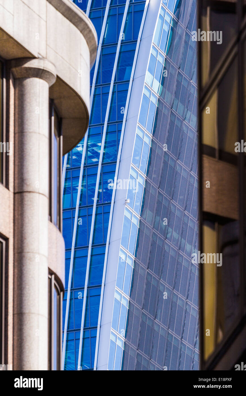 Neue Wolkenkratzer 20 Fenchurch Street in der City of London Stockfoto