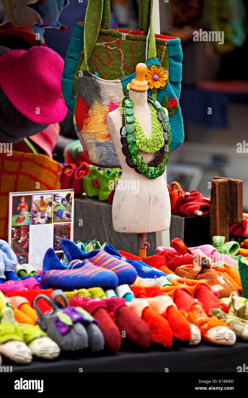 Hobart Australien / die Salamanca Market in Hobart Tasmanien. Stockfoto