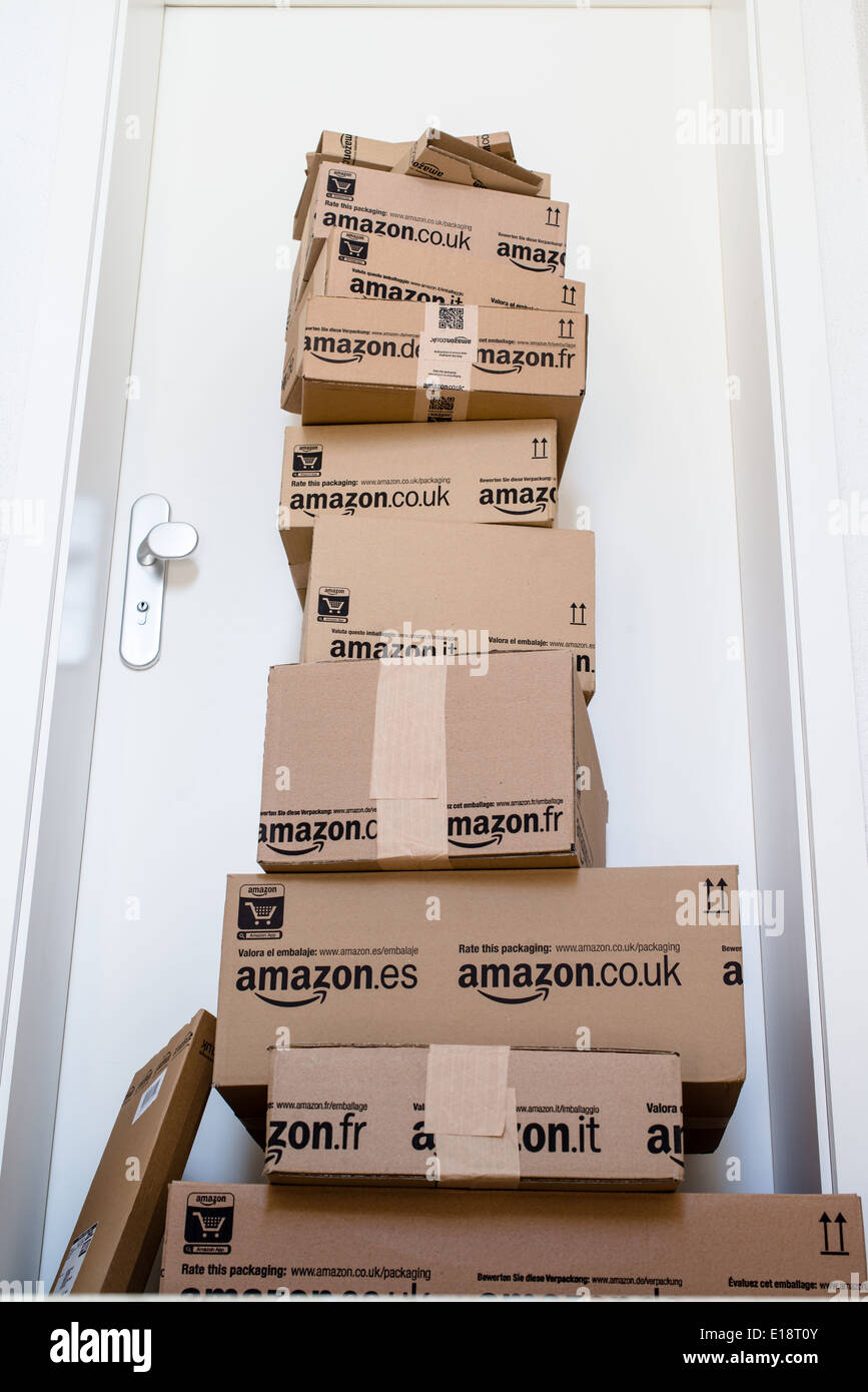 Amazon.com-Lieferung Stockfoto