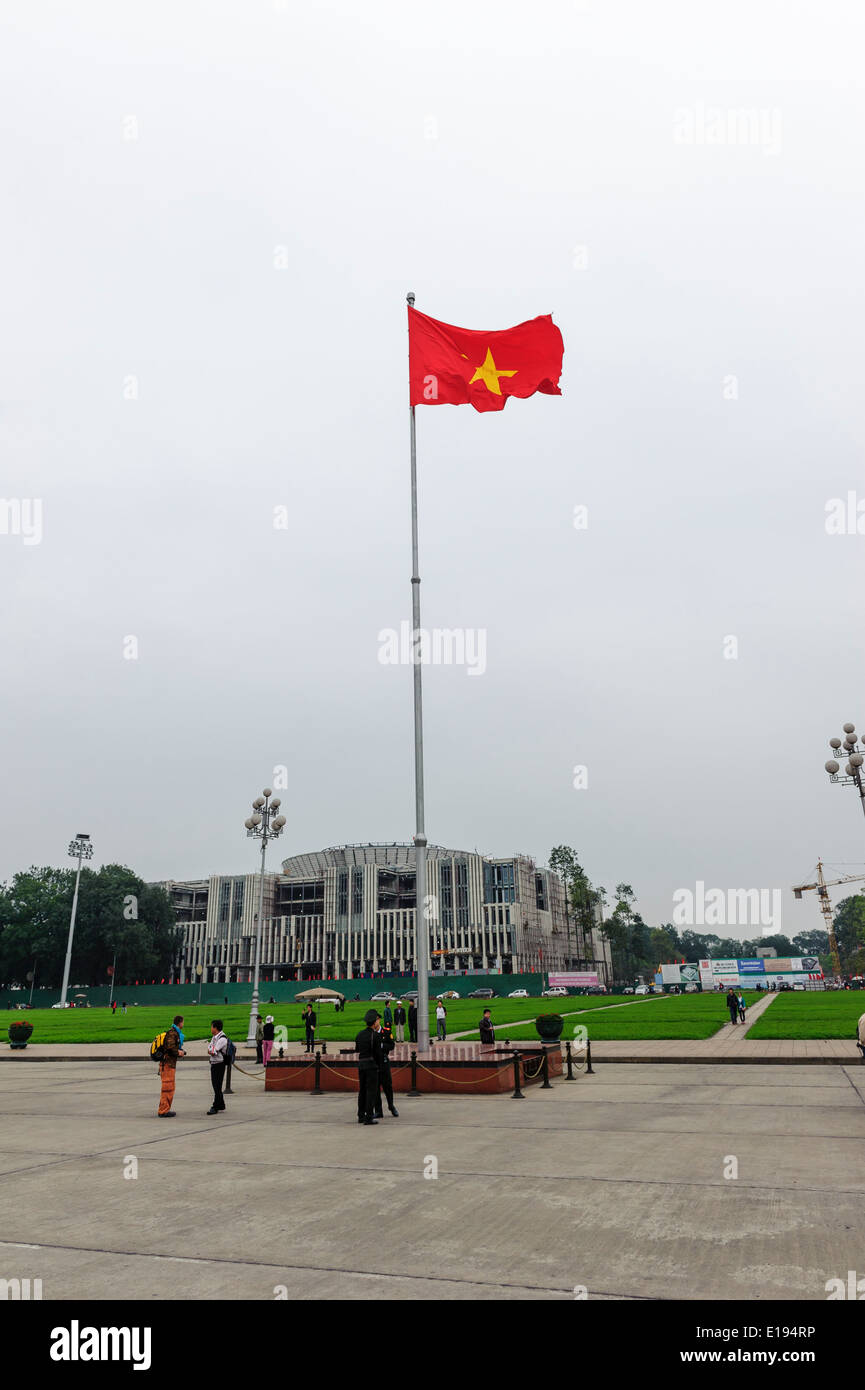 Vietnam-Flagge Stockfoto