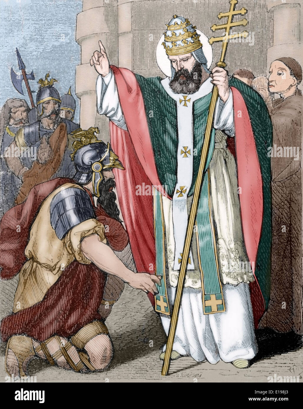 Saint leo ich papst leo der große Fotos und Bildmaterial in hoher