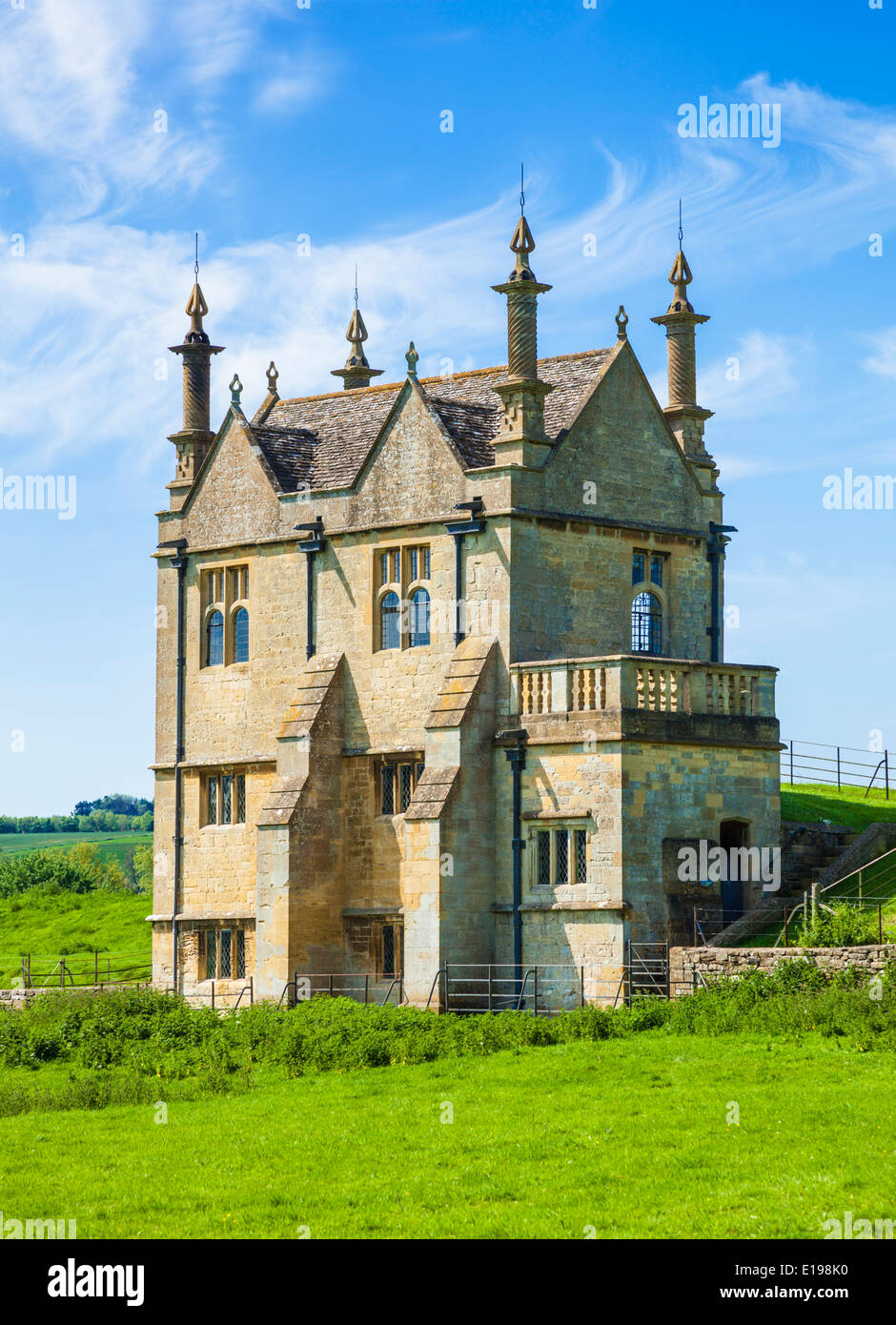 Osten Banqueting House jakobinischen Lodge, Chipping Campden, Gloucestershire, Cotswolds, England, UK, EU, Europa Stockfoto