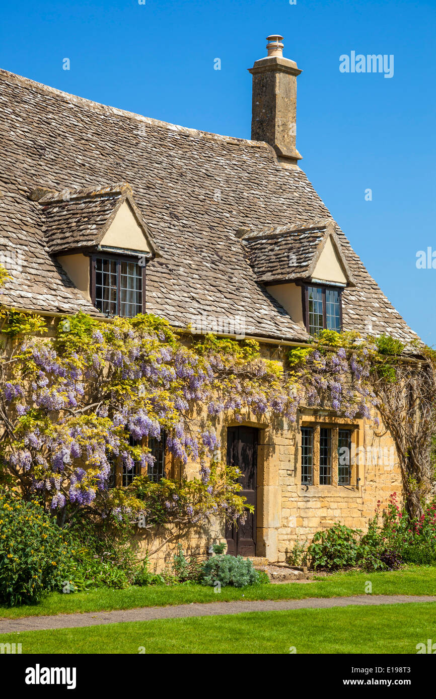 Cotswolds Cottage, Chipping Campden, die Cotswolds Gloucestershire England UK EU Europa Stockfoto