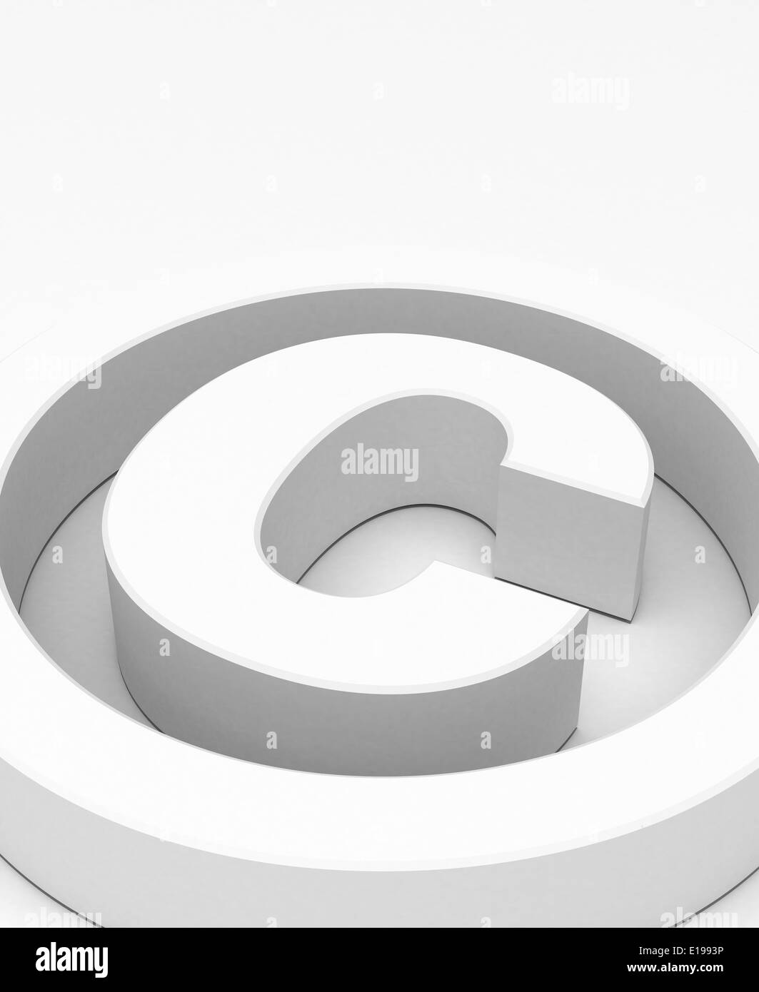 Copyright-Symbol Stockfoto