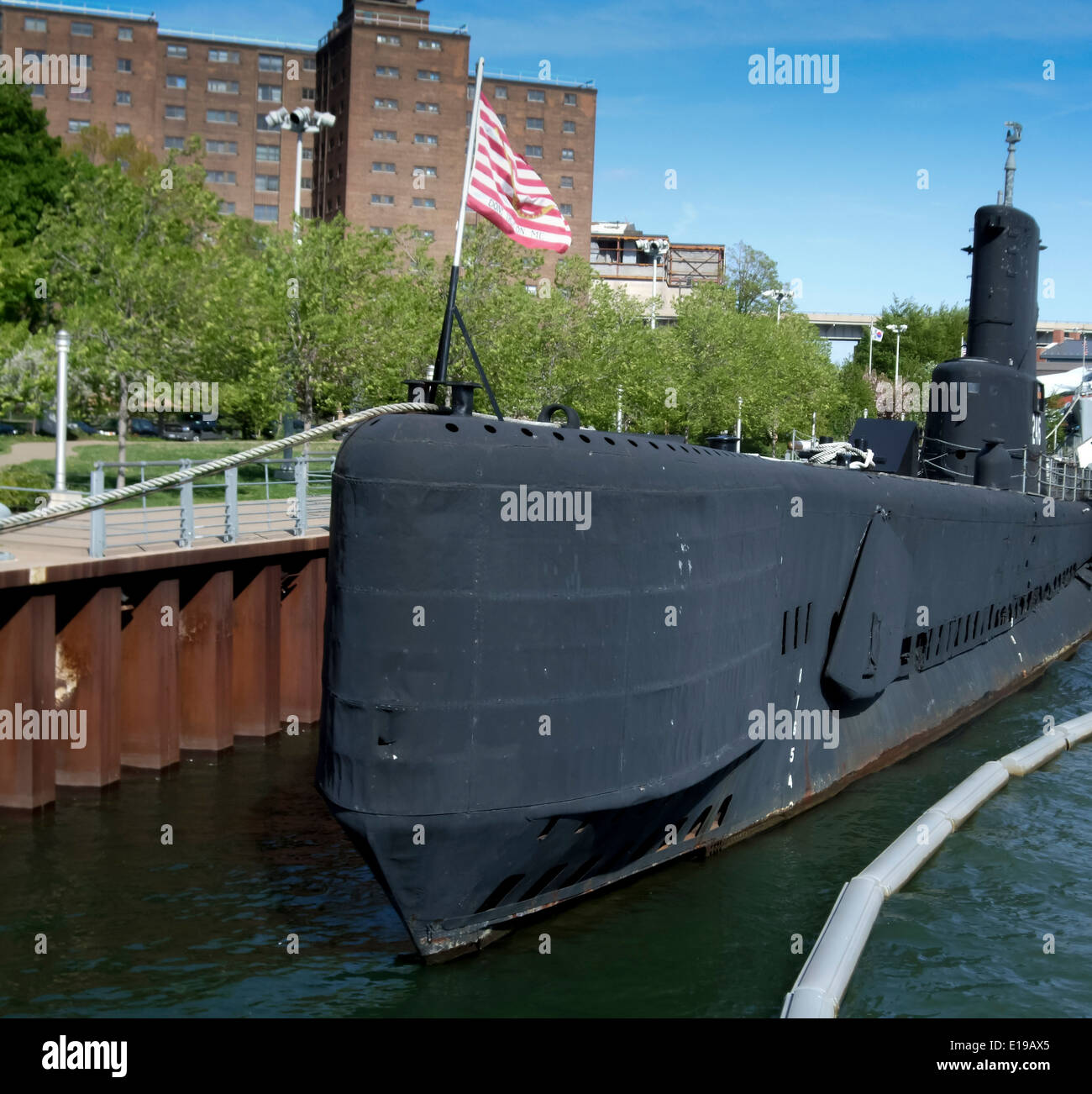 USS Croaker u-Boot in See Erie, Buffalo und Erie County Naval & Military Park, Buffalo, New York City, New York State, USA Stockfoto