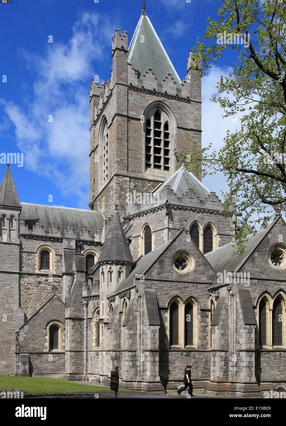 Irland, Dublin, Christ Church Cathedral Stockfoto