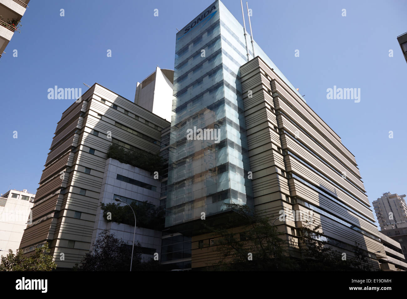 SONDA it-Unternehmen Hauptsitz Santiago Chile Stockfoto