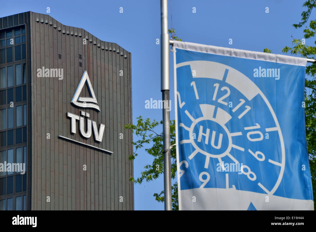 TÜV Rheinland, Alboinstrasse, Schöneberg, Berlin, Deutschland / Schöneberg, TÜV Stockfoto