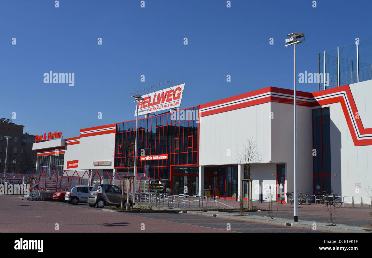 Hellweg Baumarkt, Yorckstrasse, Kreuzberg, Berlin, Deutschland Stockfoto