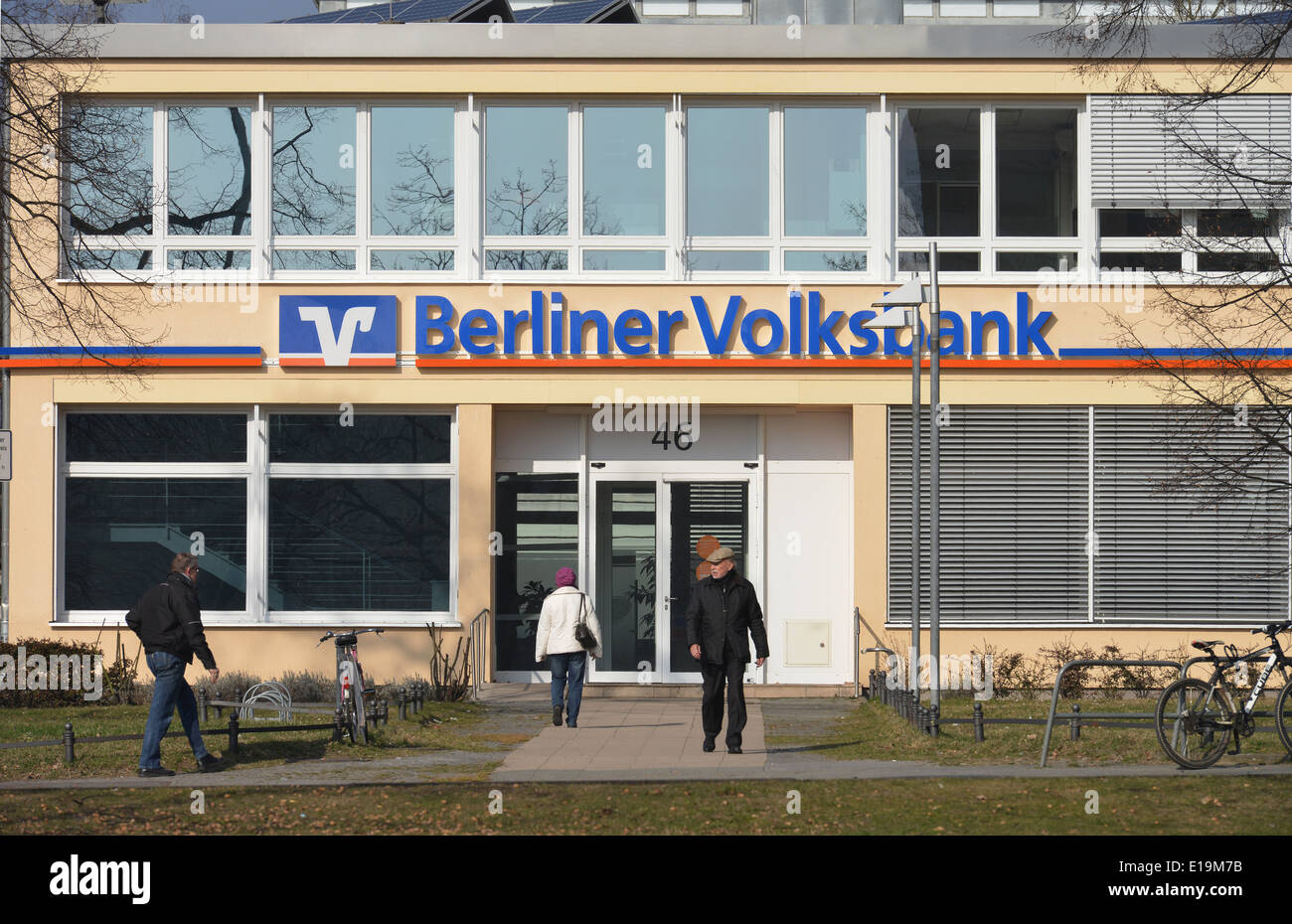 Berliner Volksbank, Schloßstraße, Steglitz, Berlin, Deutschland Stockfoto