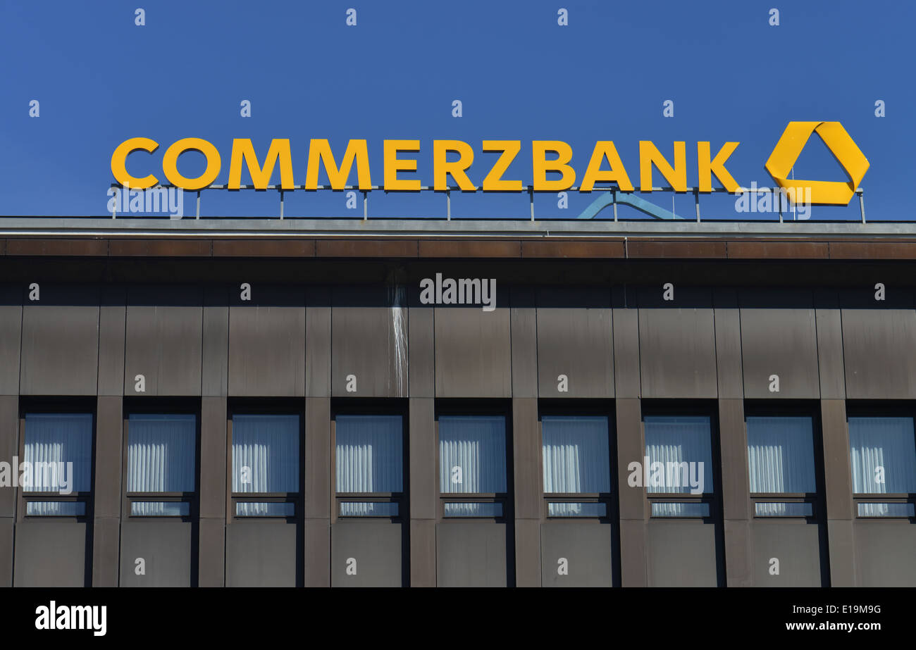 Commerzbank, Buelowstrasse, Schöneberg, Berlin, Deutschland / Schöneberg, Bülowstraße Stockfoto