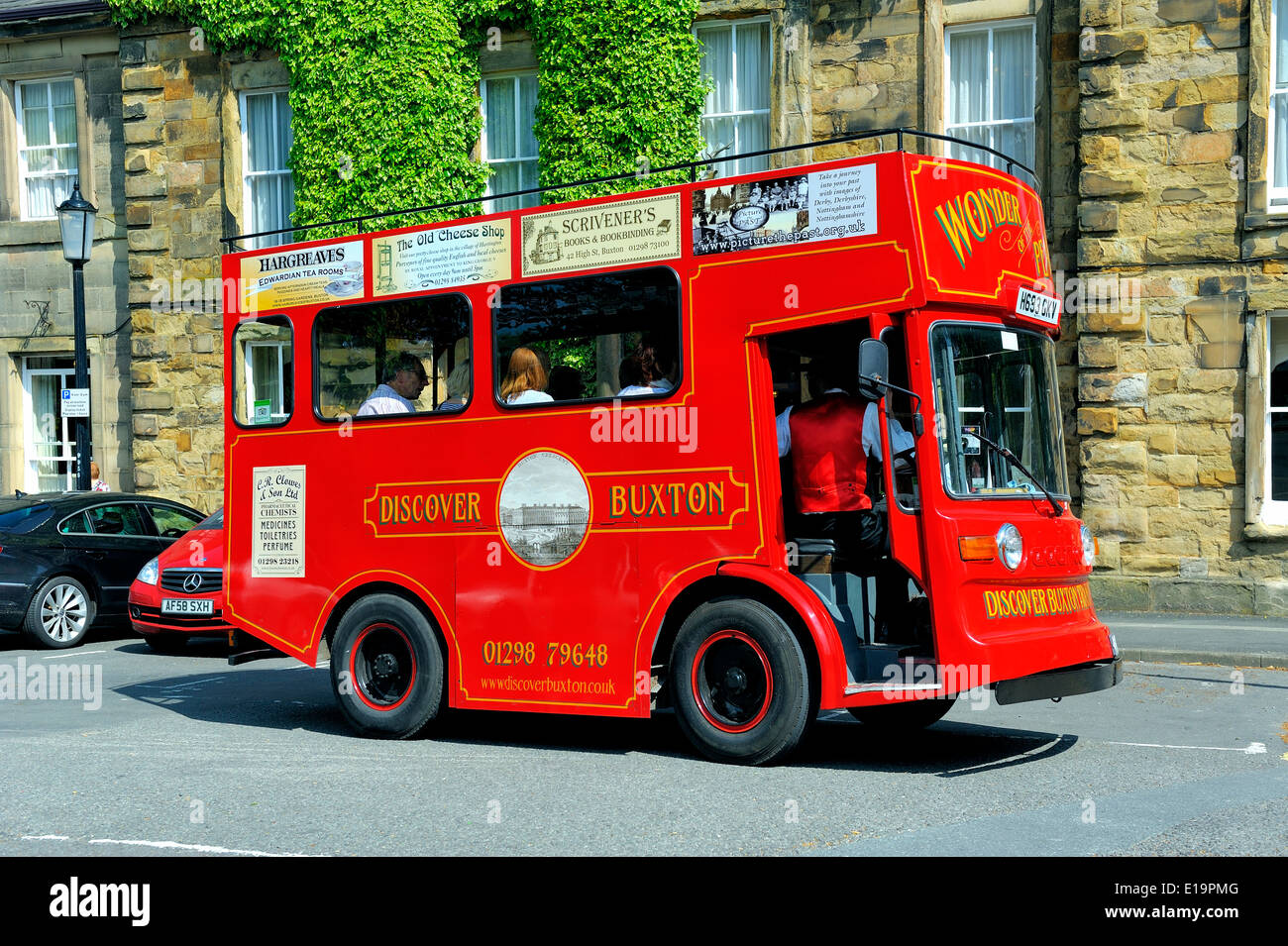 Wunder der Peak Tram Buxton Derbyshire England UK Stockfoto
