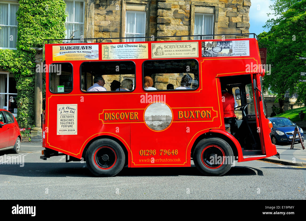 Wunder der Peak Tram Buxton Derbyshire England UK Stockfoto