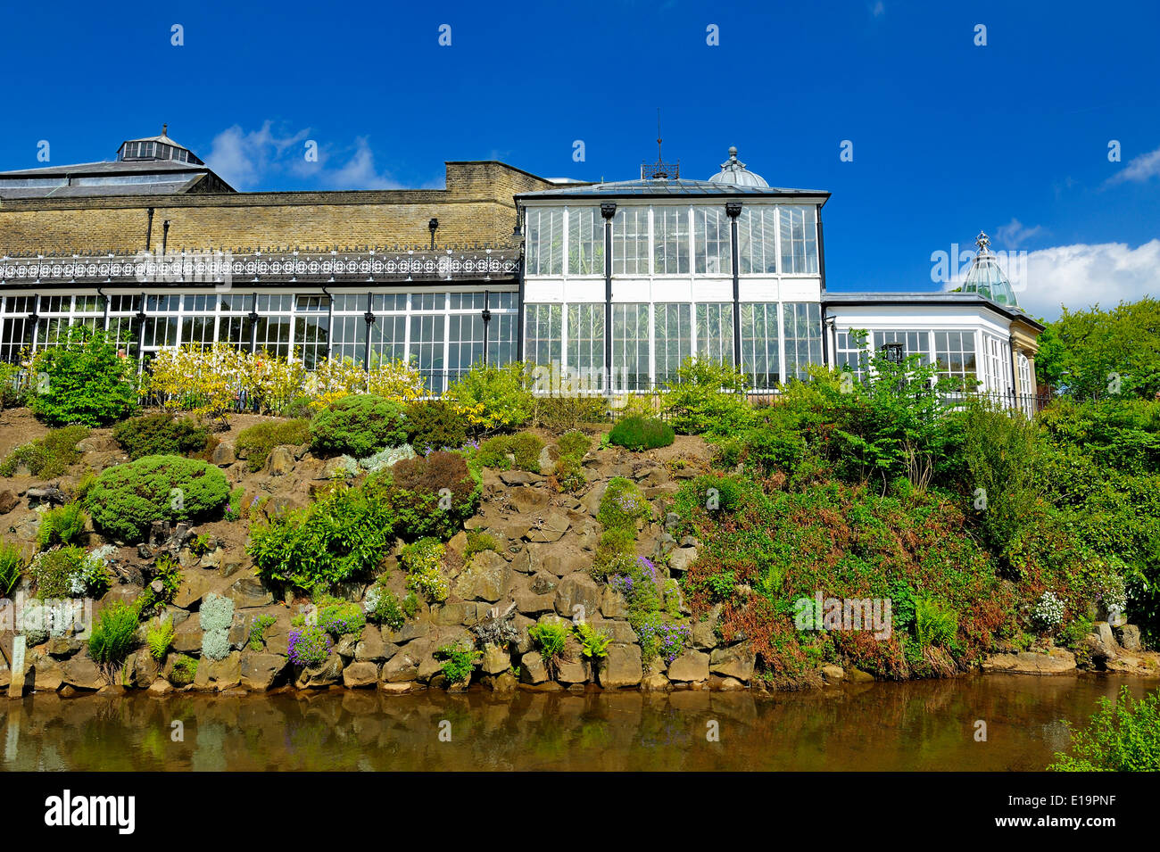 Buxton Pavilion Gardens Derbyshire England UK Stockfoto