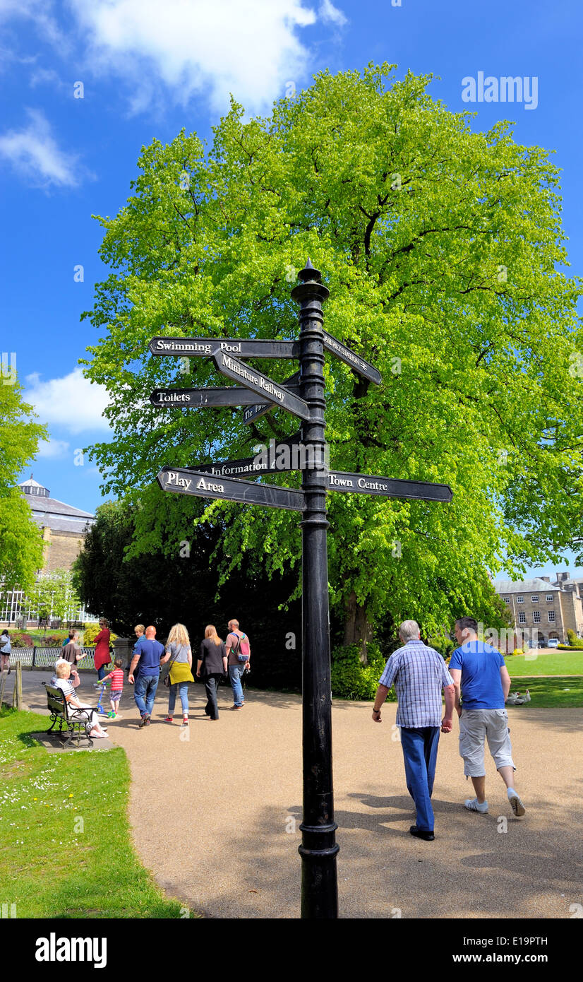 Buxton Pavilion Gärten Derbyshire England UK Stockfoto