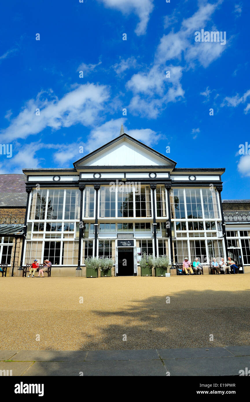 Buxton Pavilion Gardens Cafe Derbyshire England UK Stockfoto