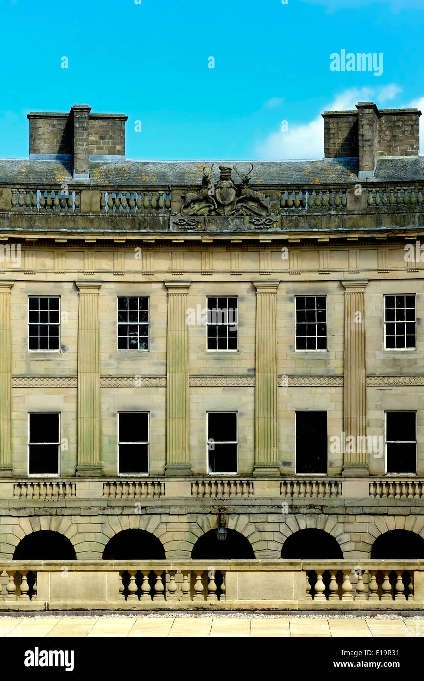 Der Halbmond Buxton Derbyshire England UK Stockfoto