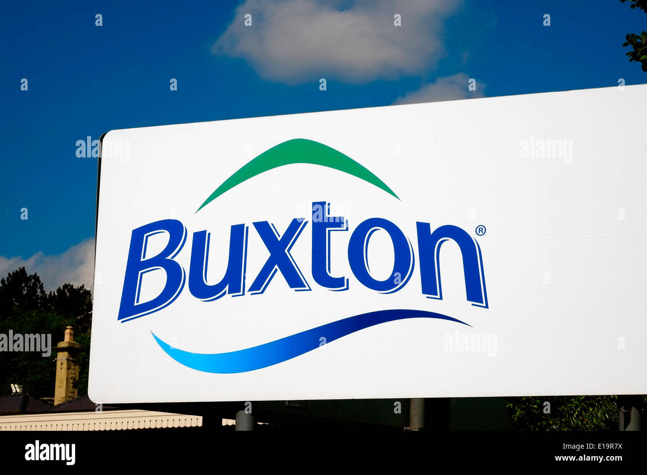 Buxton Wasserzeichen Derbyshire England UK Stockfoto