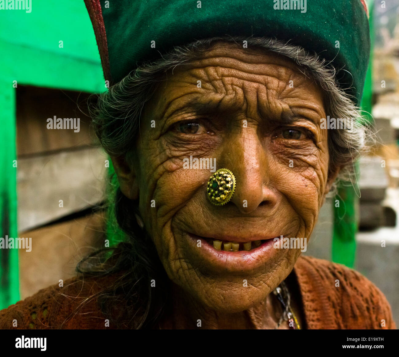 Die schönen Linien Stockfoto