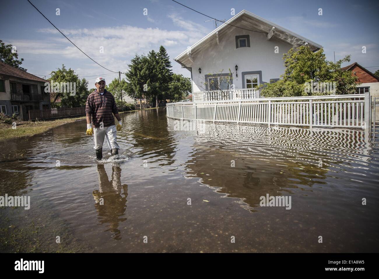 26 Mai 14 Prud Erlitt Samac Bosnien Und Herzegowina Serbien Und Bosnien Und Herzegowina Den Grossten Schaden Wie Der Regen Die Schwerste In 1 Jahren Aufgezeichneten Wetter Messungen War Bis