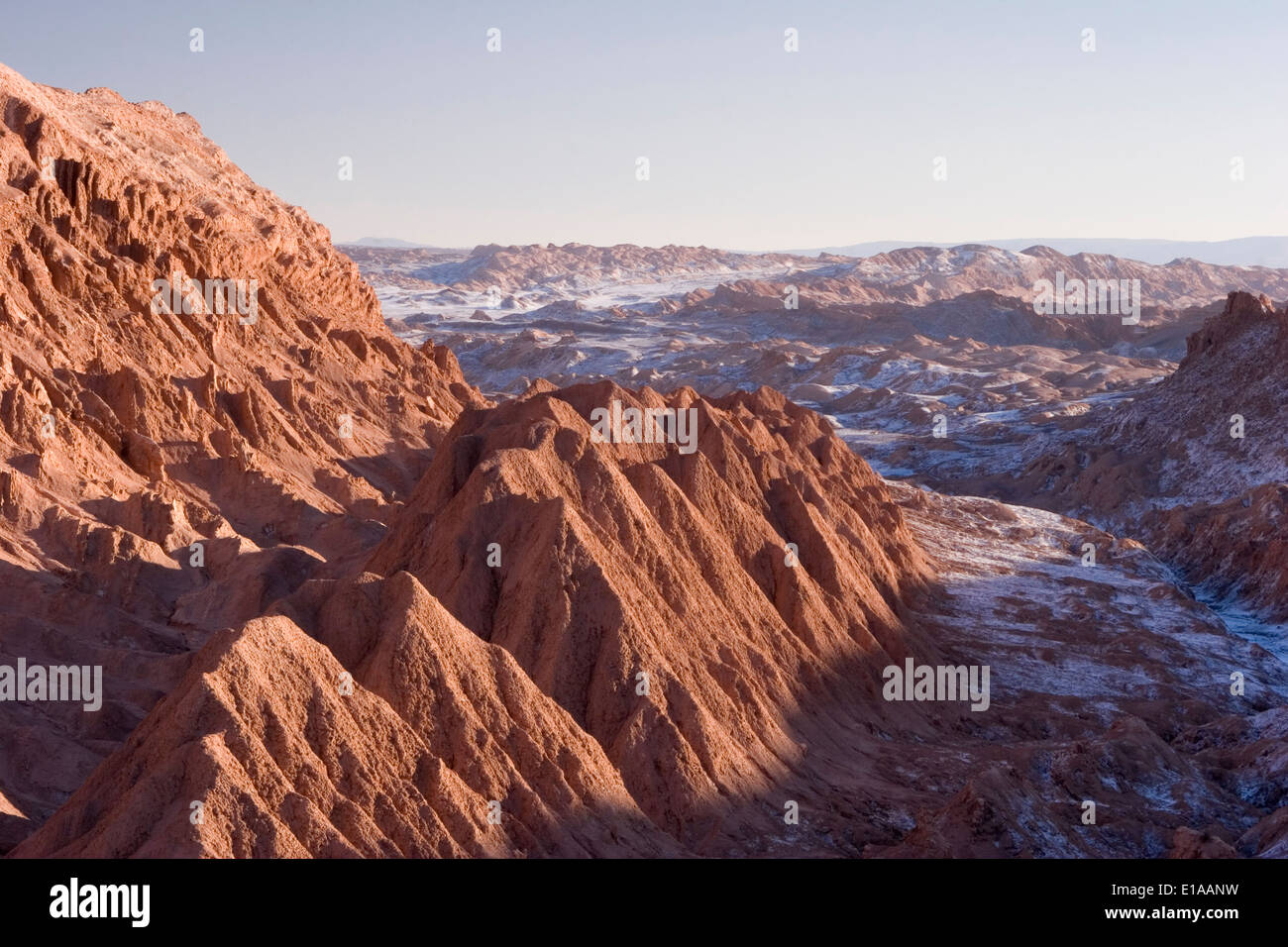 Tal des Mondes, in der Nähe von San Pedro de Atacama, Chile Stockfoto