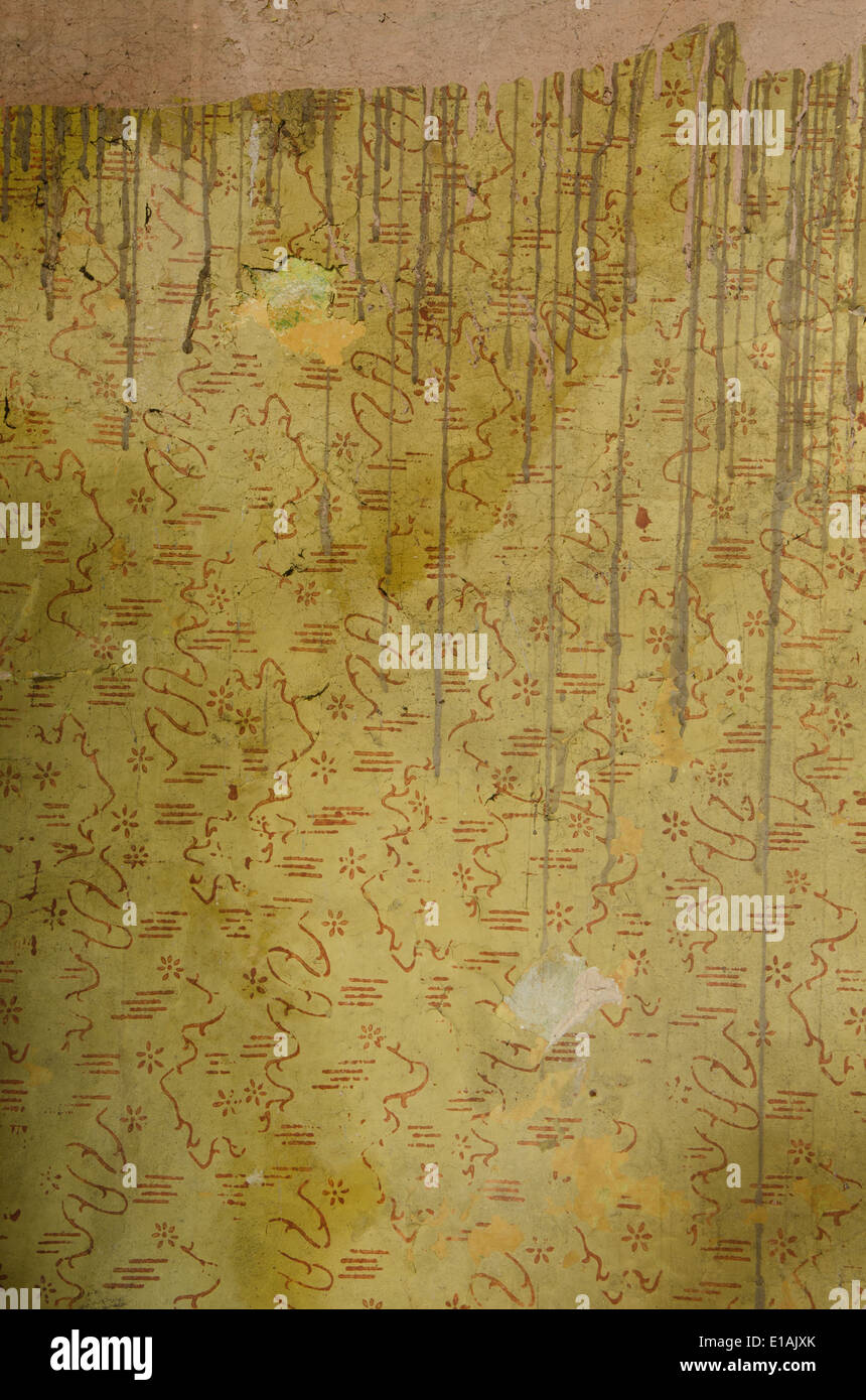 Hintergrund - alte Grunge Wand Textur Stockfoto