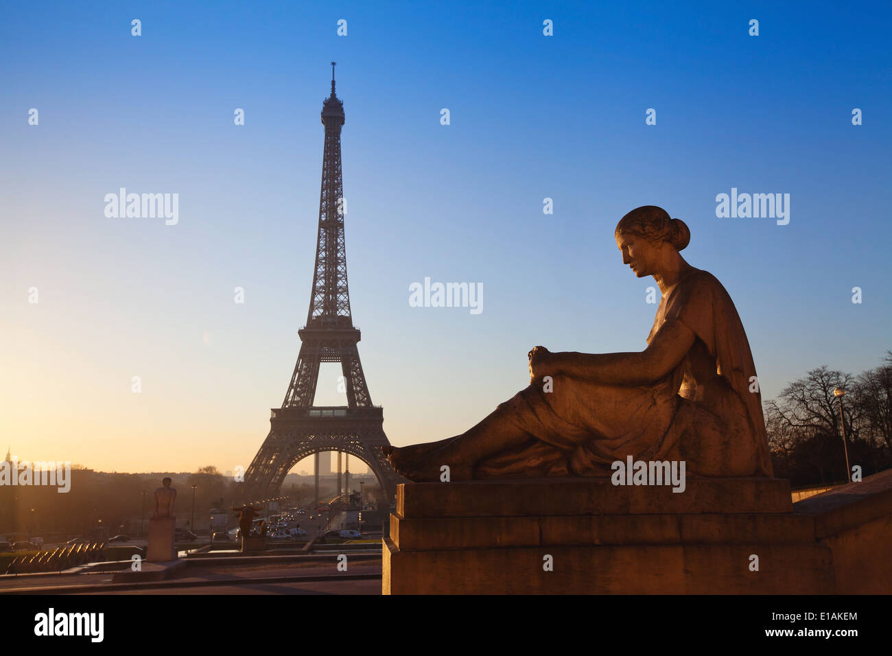 Architektur in Paris, Frankreich Stockfoto