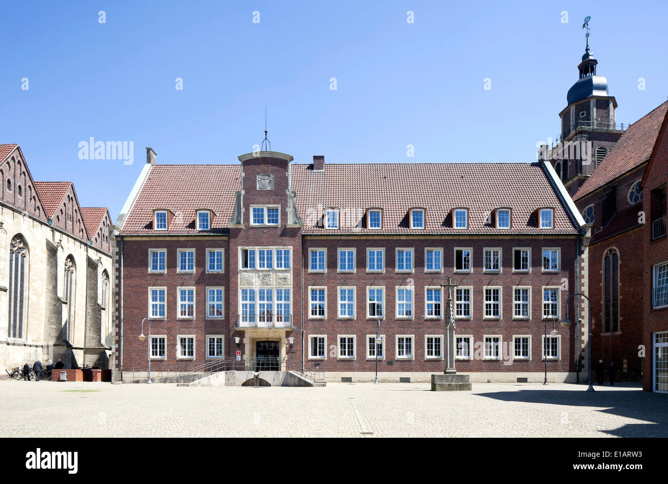 Rathaus, Coesfeld, Münsterland, Nordrhein-Westfalen, Deutschland Stockfoto