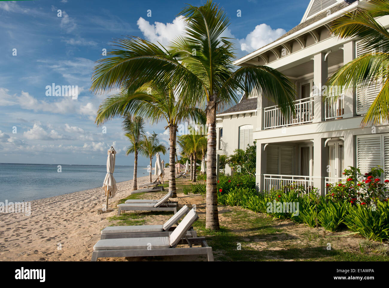 Das St. Regis Resort in Le Morne Brabant Halbinsel, Mauritius, Indischer Ozean Stockfoto
