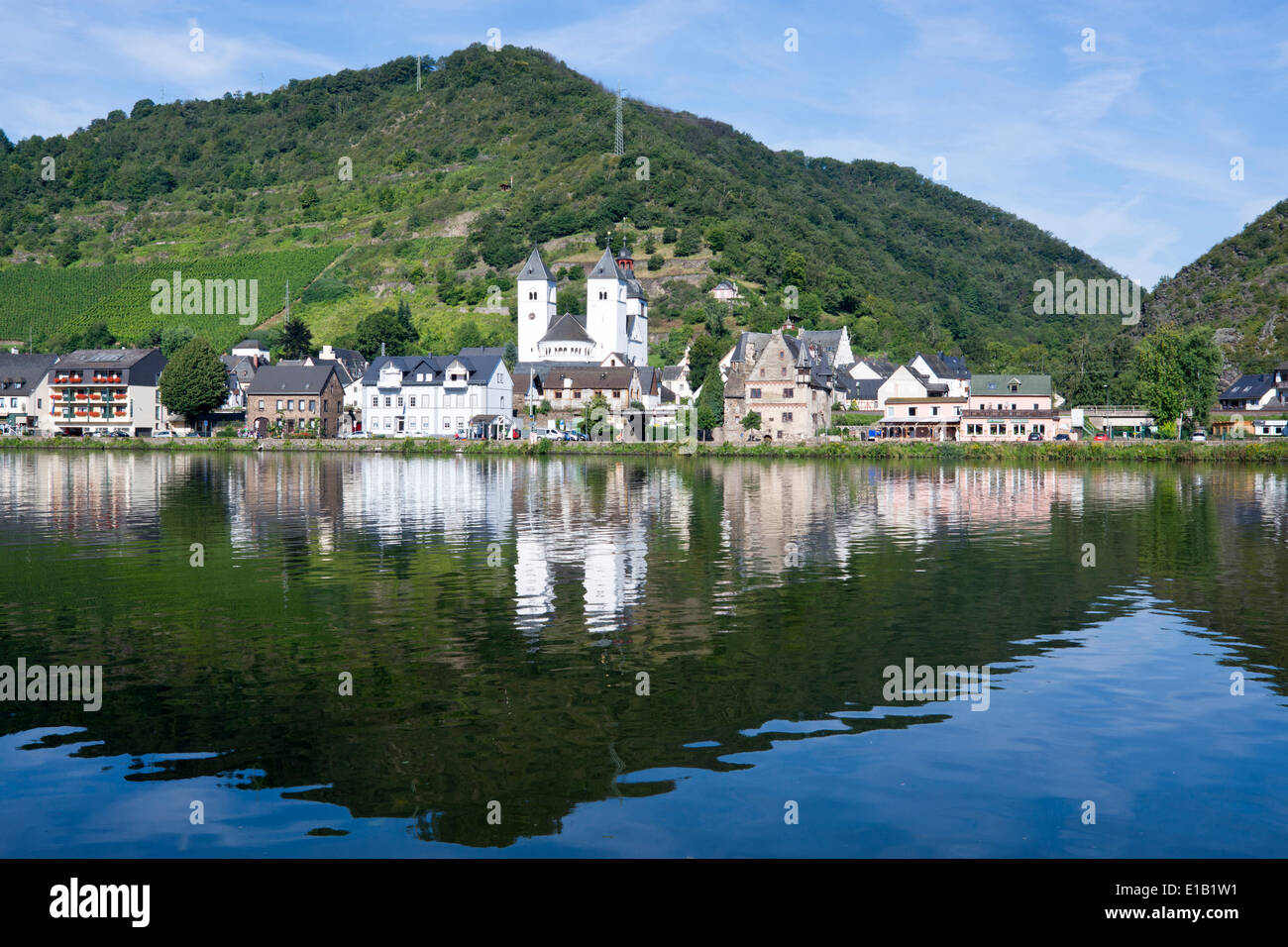 Treis-Karden, Kreis Cochem-Zell, Mosel, Rheinland-Pfalz, Deutschland Stockfoto