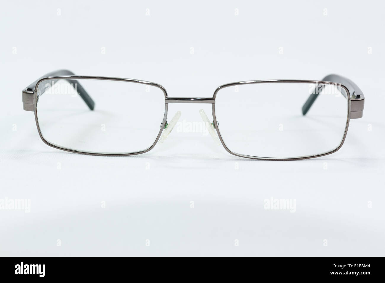 Eyesglasses isoliert auf weiss Stockfoto
