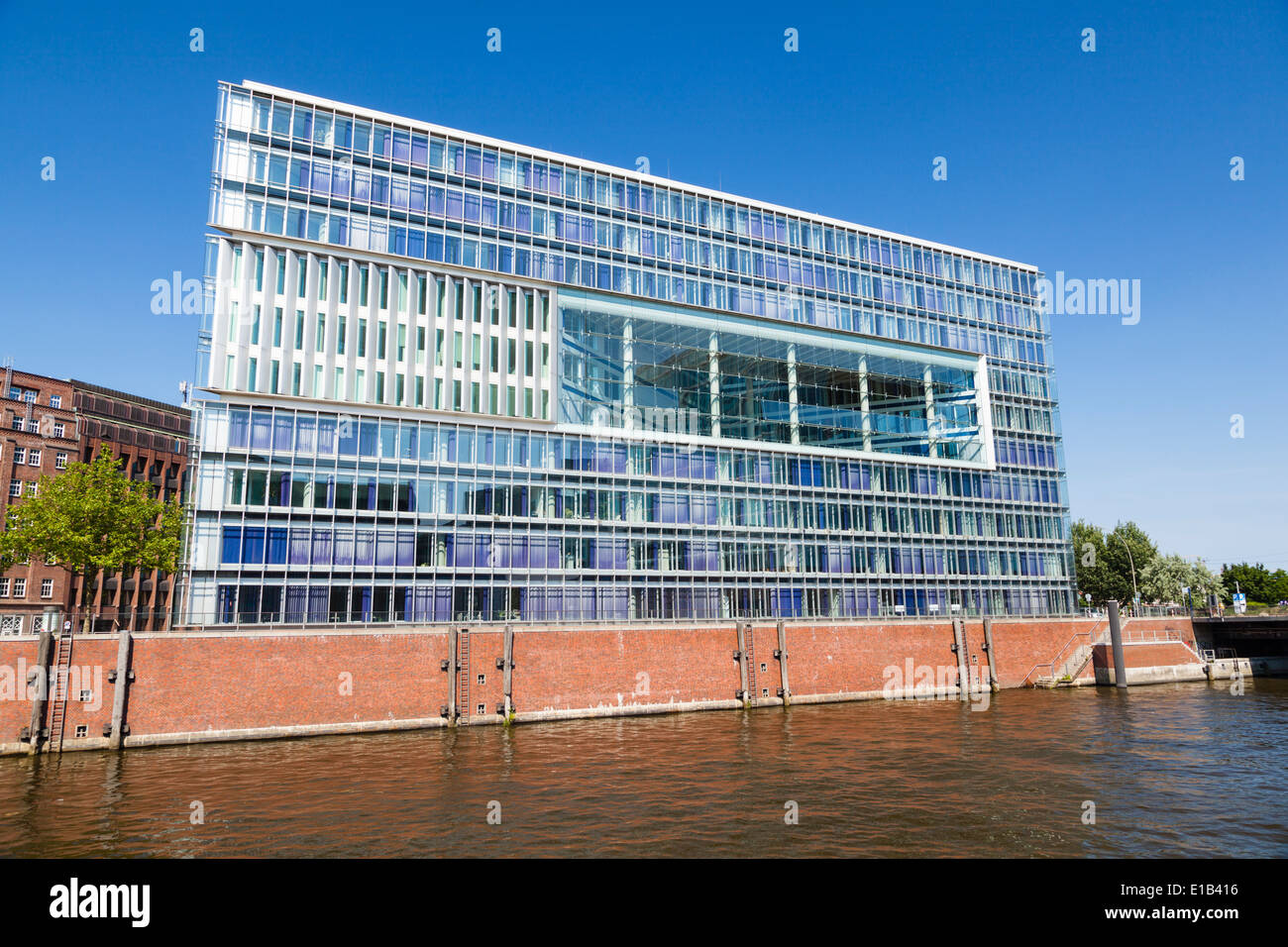 Die Deichtorcenter Gebäude in Hamburg, Deutschland Stockfoto