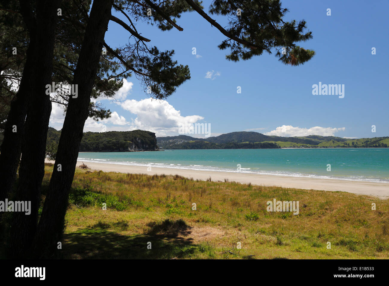 Cooks Beach Stockfoto