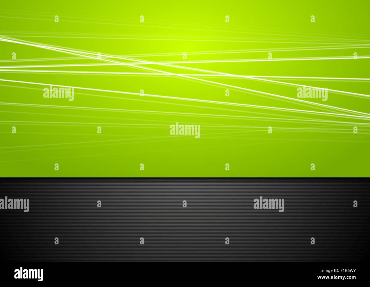 Abstrakten grünen Hintergrund mit weichen Linien Stockfoto
