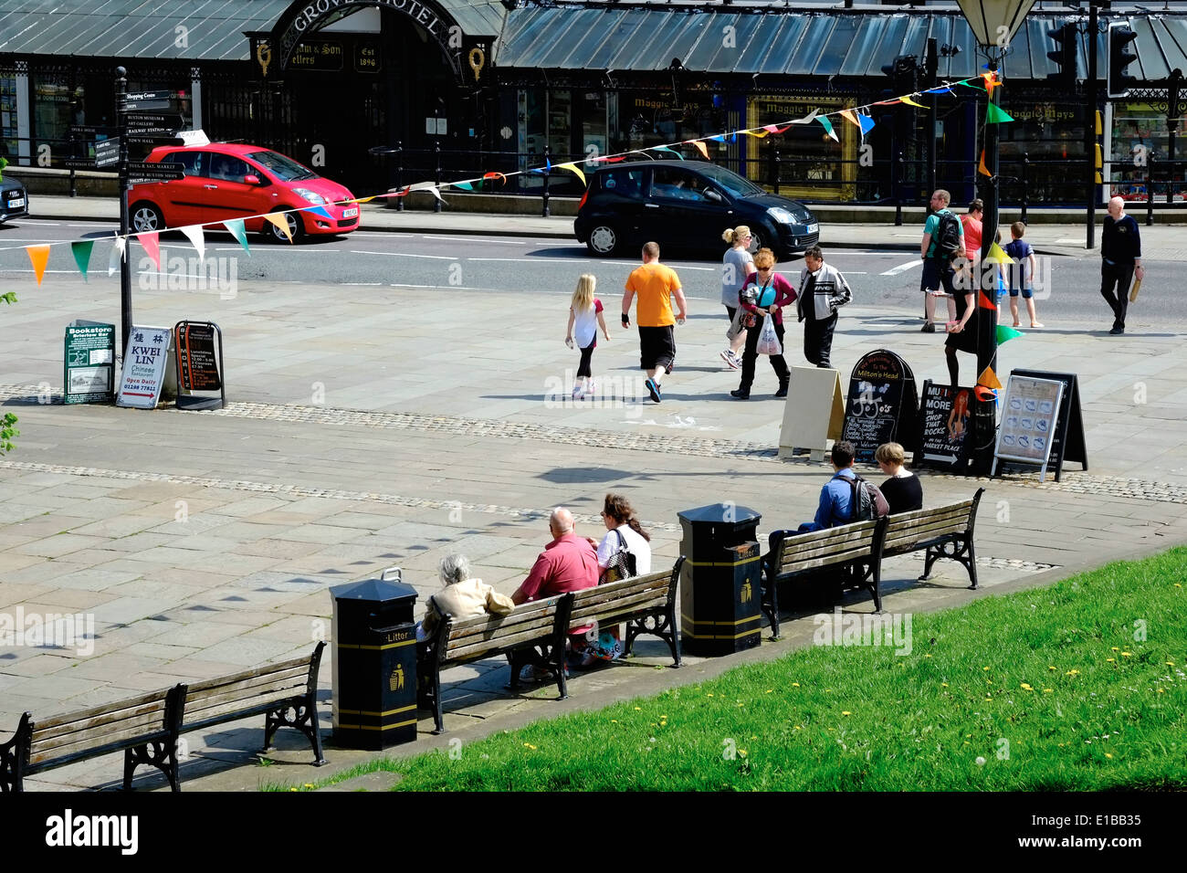 Buxton Derbyshire Peak District England UK Stockfoto