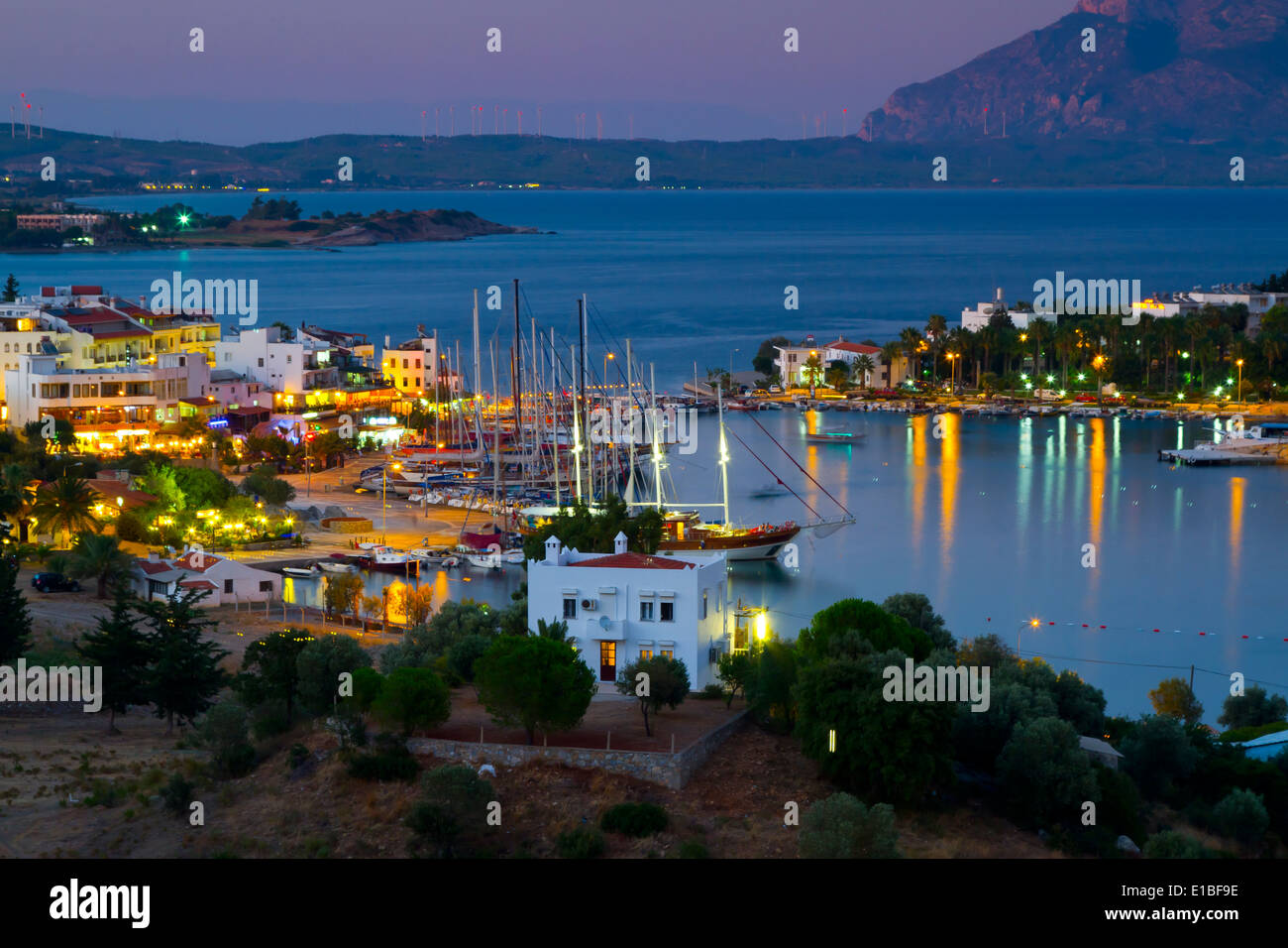 Hafen. Datca Stadt. Datca Halbinsel, Provinz Mugla ...