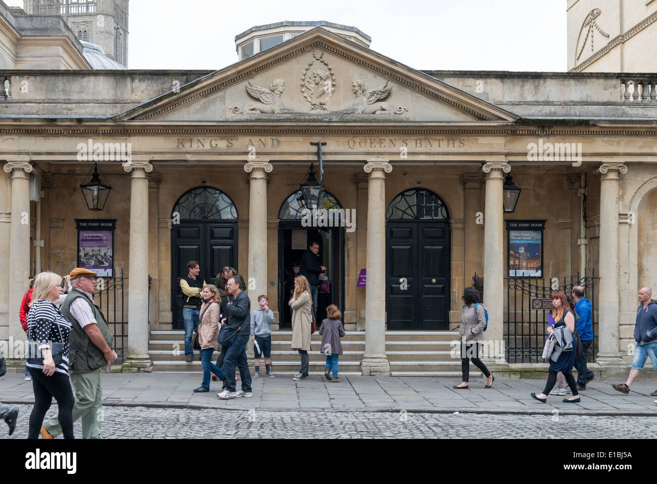 Bad im Königreich präsentiert einige der schönsten architektonischen Sehenswürdigkeiten in Europa Stockfoto