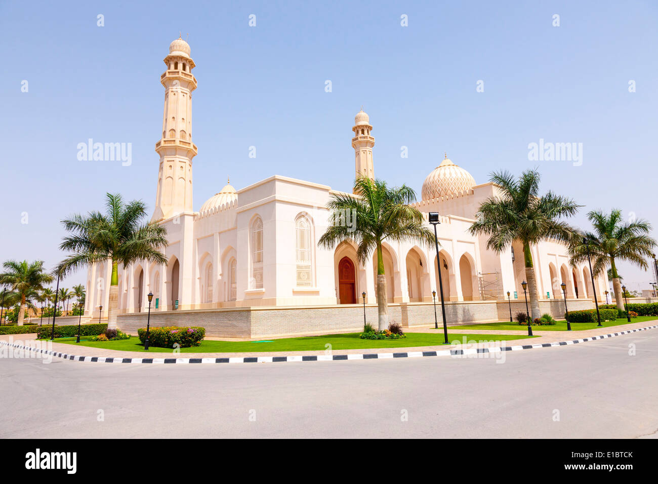 Die große Moschee, Salalah, Oman. Stockfoto