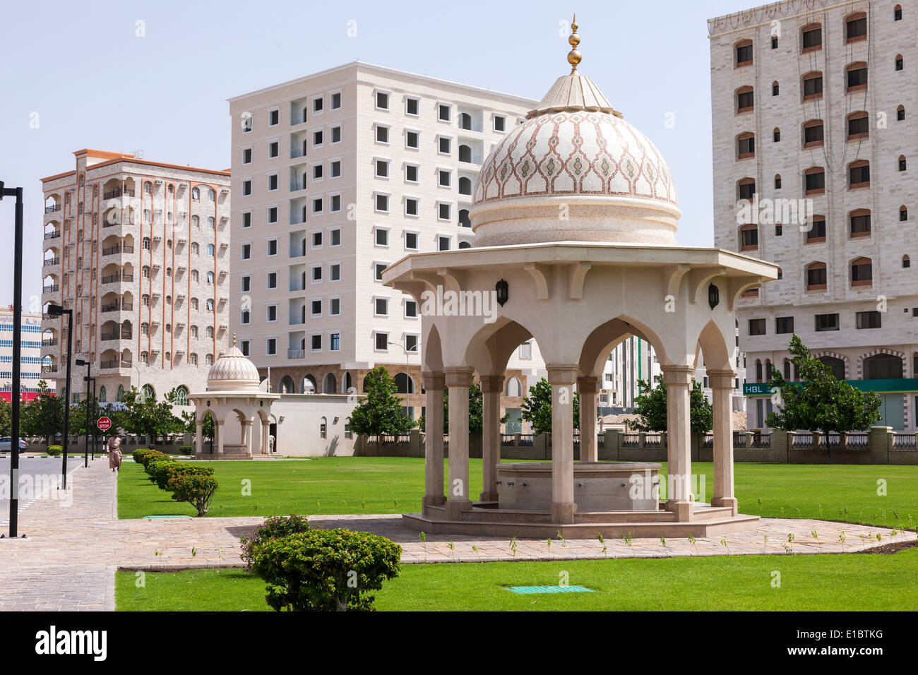 Die große Moschee, Salalah, Oman. Stockfoto