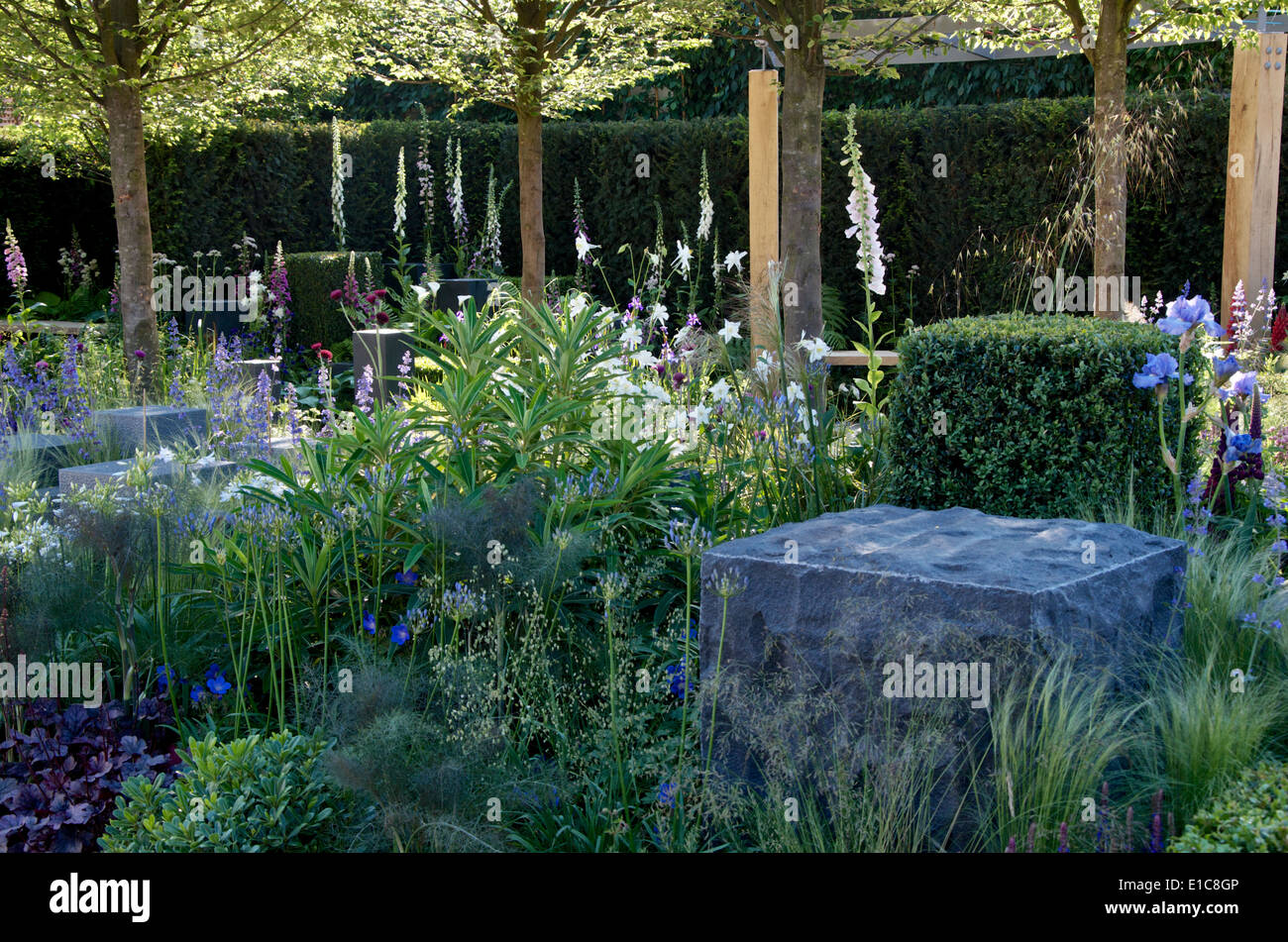 Hoffnung am Horizont Garten am RHS Chelsea Flower Show 2014 Stockfoto