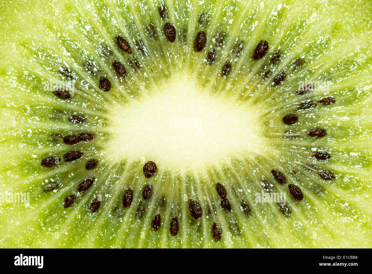 Kiwi-Frucht-Hintergrund Stockfoto