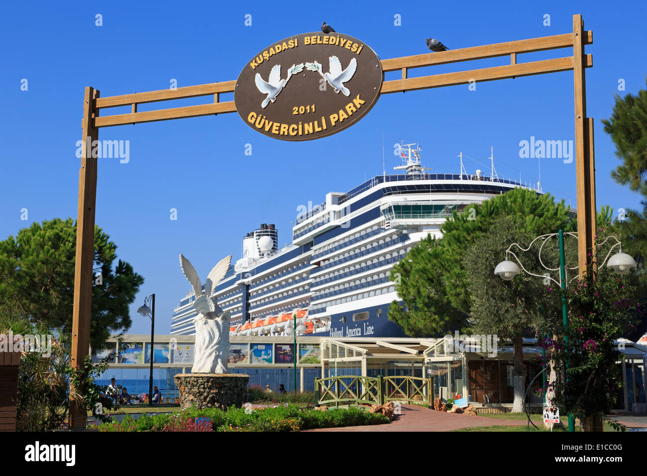 Guvercinli Park, Kusadasi, Aydin Provinz, Türkei, mediterran Stockfoto