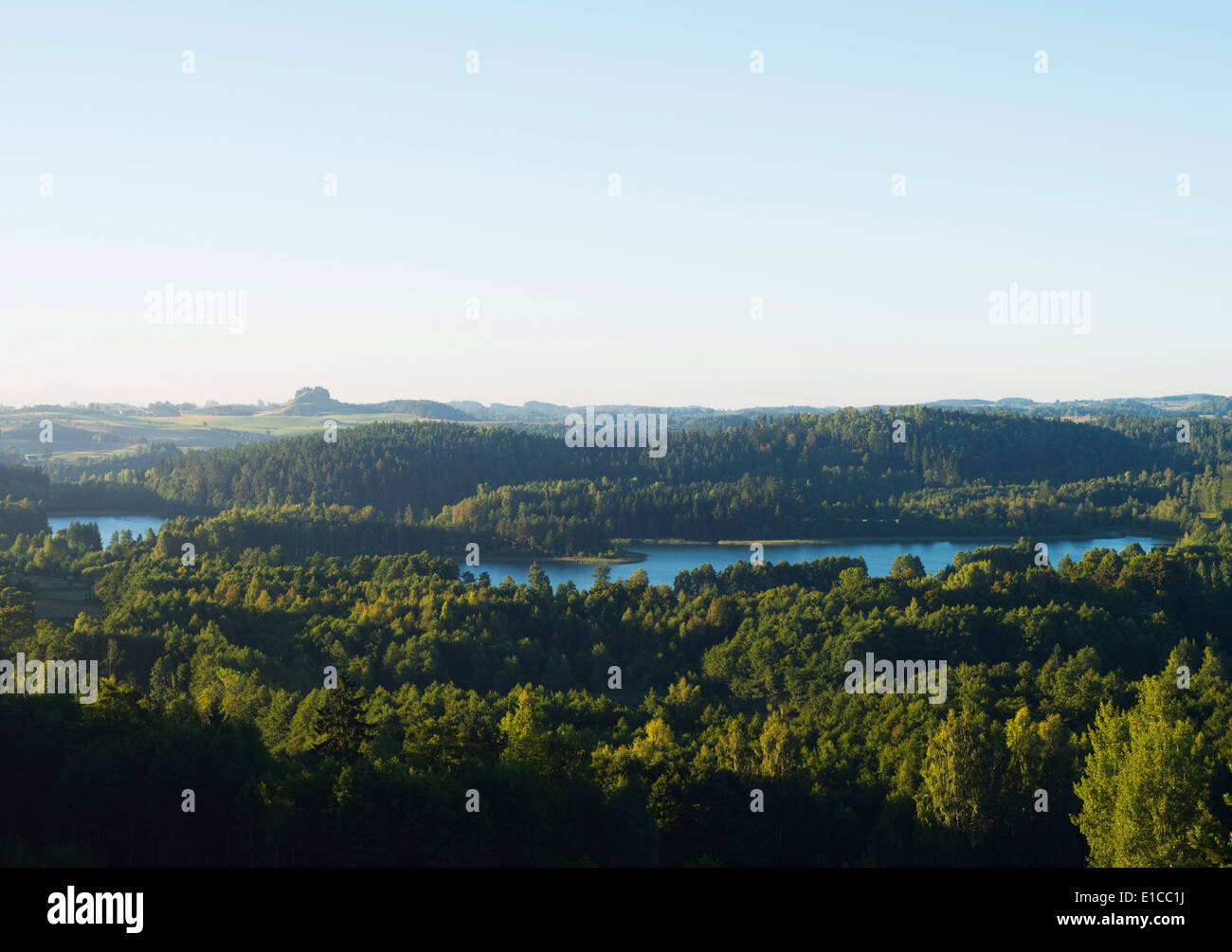 Europa, Polen, Suwalki Landschaftspark Stockfoto