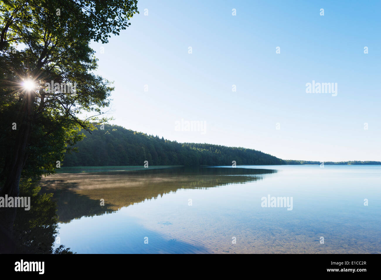 Europa, Polen, Suwalki Landschaftspark Stockfoto