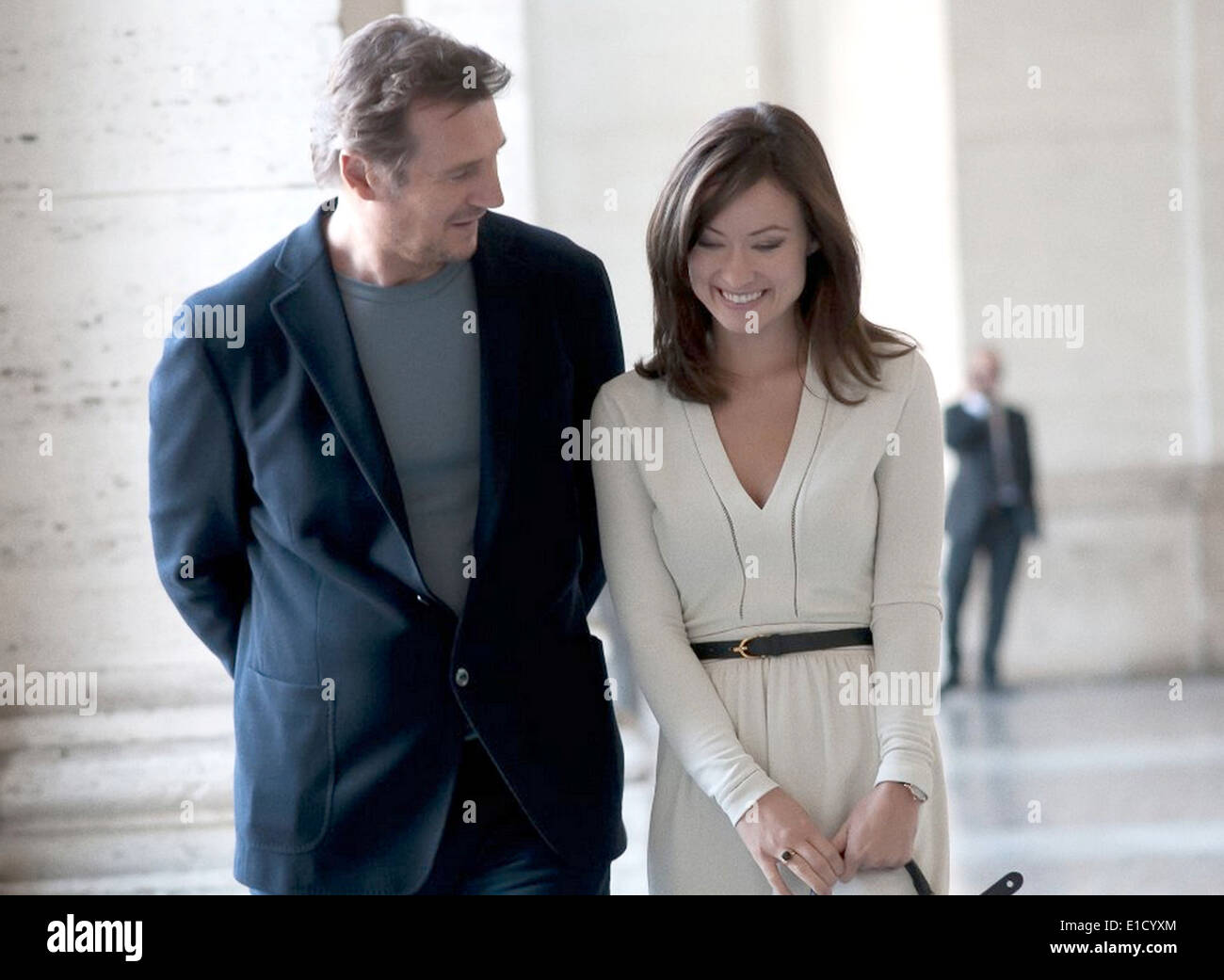 Dritte PERSON 2013 Sony Pictures Classics Film mit Olivia Wilde und Liam Neeson Stockfoto