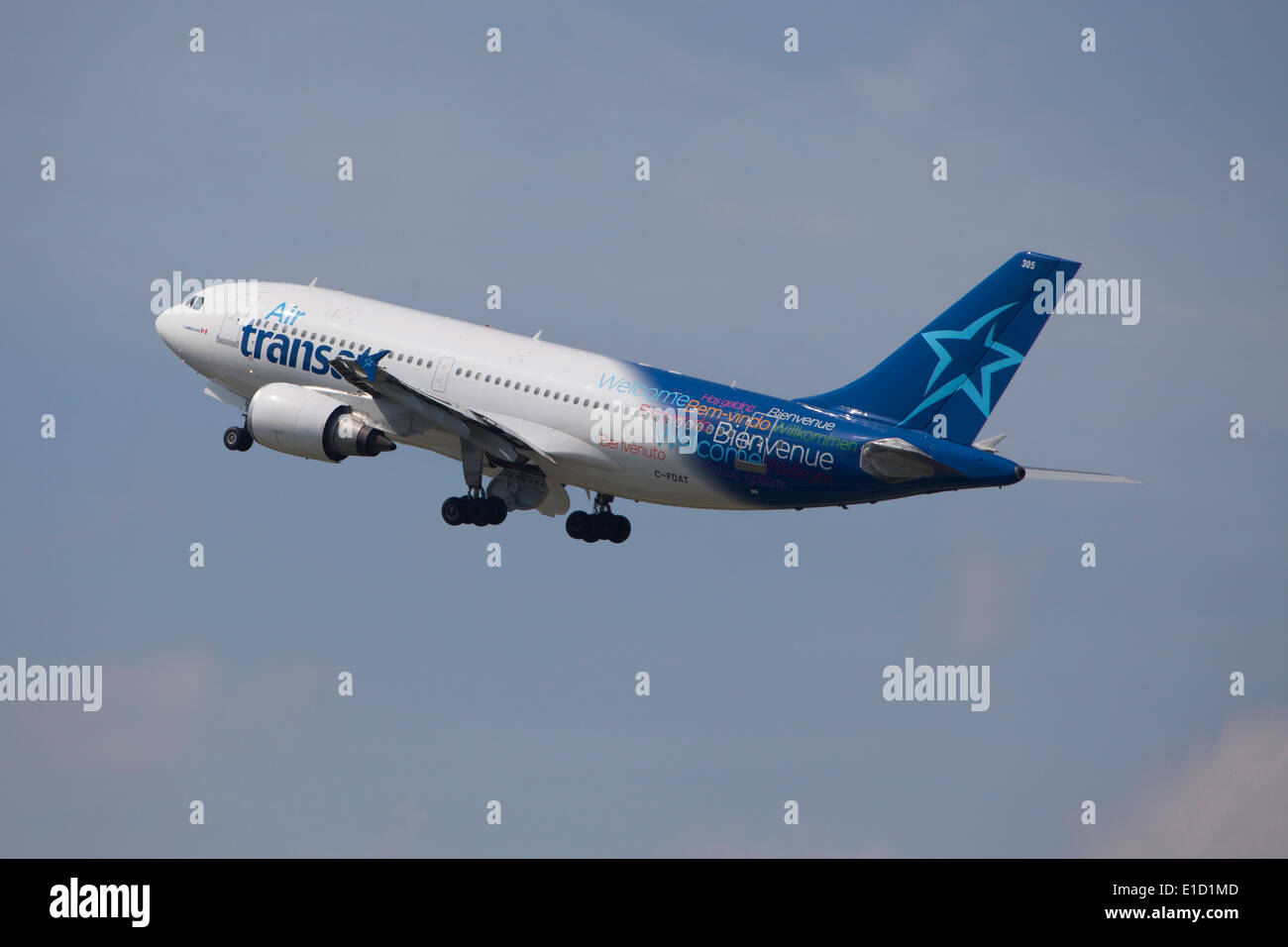 Air Transat Canadian Airlines Airbus A310 300 Ausziehen