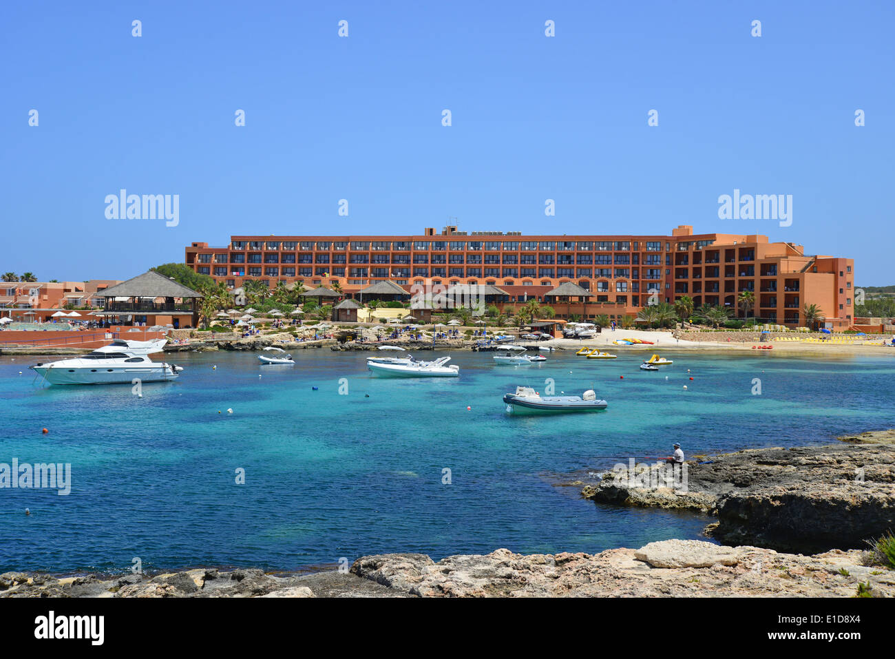 Ramla Bay Resort Hotel, Ramla Bay, Mellieha, nördlichen Viertel, Malta Majjistral Region, Republik Malta Stockfoto